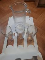 nieuw 7delig cadeau set mooie karaf met 6 glazen assortie, Ophalen of Verzenden, Nieuw