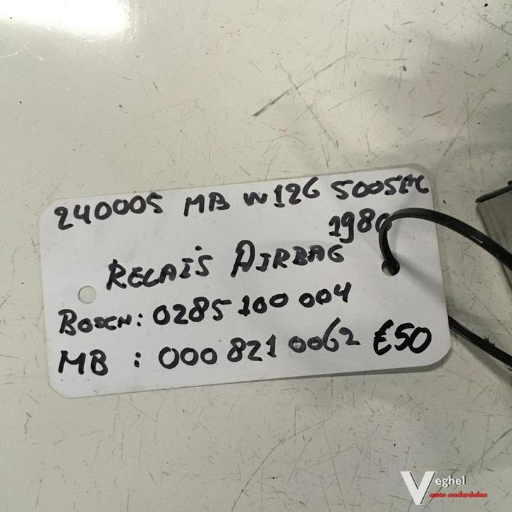 Mercedes W126 1980 500 SEL Airbag module 000 821 00 62, Auto-onderdelen, Dashboard en Schakelaars, Gebruikt, Ophalen of Verzenden