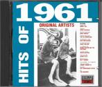 CD Hits of 1961, Cd's en Dvd's, Cd's | Verzamelalbums, Pop, Ophalen of Verzenden, Zo goed als nieuw