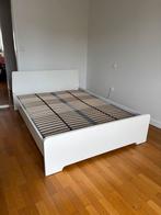 Bedframe - bedframe, Huis en Inrichting, Ophalen, Overige materialen, Wit, Tweepersoons