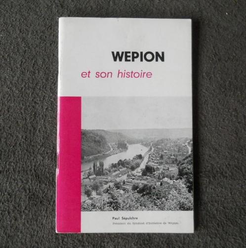 Wépion et son histoire (Paul Sépulchre) - Namur, Livres, Histoire nationale, Enlèvement ou Envoi