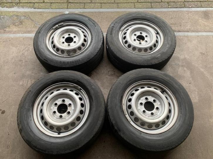 MB SPRINTER VW CRAFTER VELGEN +NIEUWE WINTERBANDEN 235 65 16, Auto-onderdelen, Motor en Toebehoren, Mercedes-Benz, Nieuw, Ophalen of Verzenden