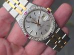 Rolex Oysterquartz staalgoud briljanten bezel, Handtassen en Accessoires, Horloges | Heren, Ophalen of Verzenden, Zo goed als nieuw