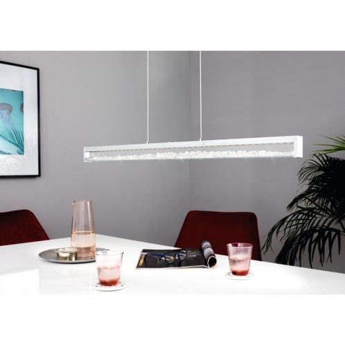 Eglo Led-Hanglamp Cardito, Huis en Inrichting, Lampen | Hanglampen, Zo goed als nieuw, 75 cm of meer, Glas, Metaal, Overige materialen