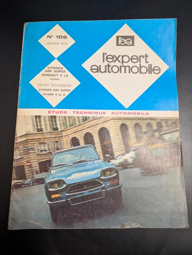 Technische studie van de Citroën Ami Super Renault 5 LS, Boeken, Auto's | Boeken, Gelezen, Citroën, Ophalen of Verzenden