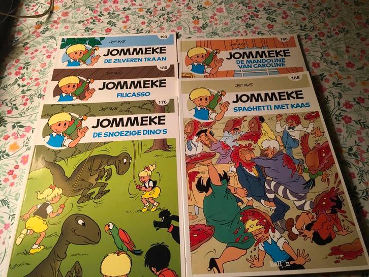 Stripverhalen - JOMMEKE., Boeken, Stripverhalen, Zo goed als nieuw, Meerdere stripboeken, Ophalen