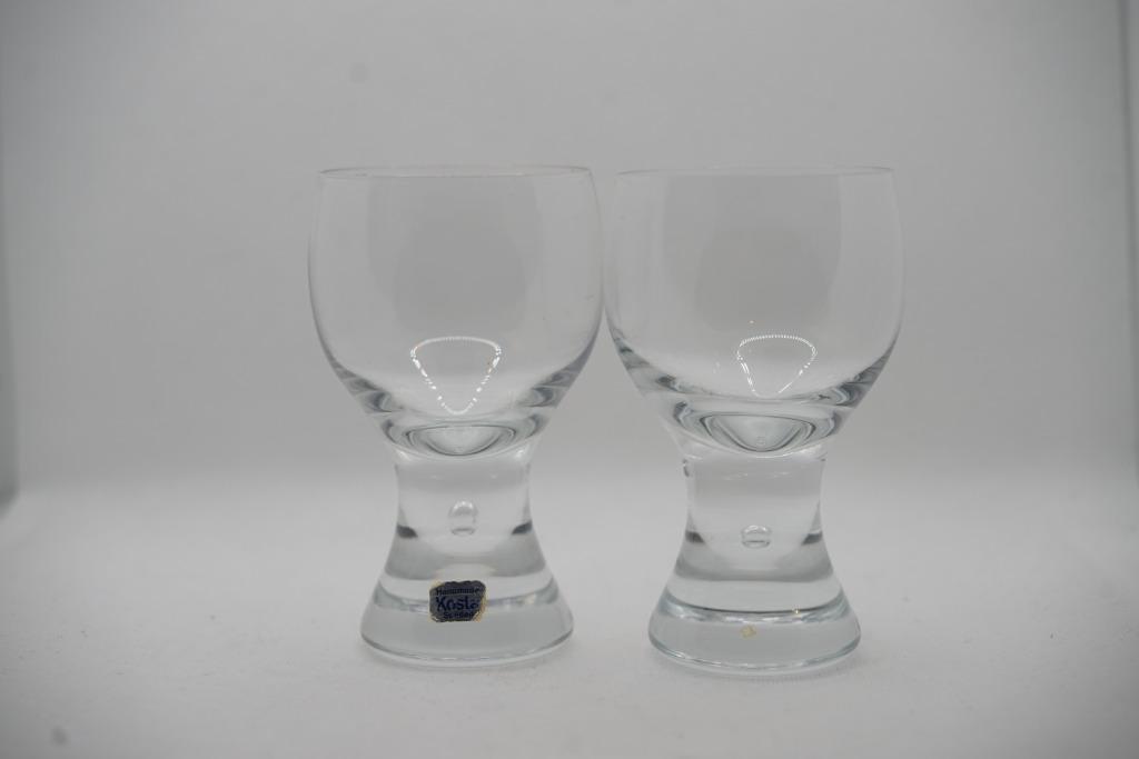 Kosta Boda Rondo glaasjes, Enlèvement ou Envoi, Utilisé, Verres et Verres à shot