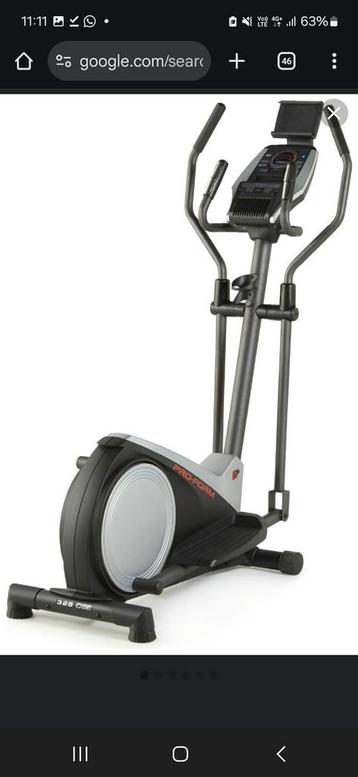 Crosstrainer ProForm 325 CSEi - met hartslagmeting beschikbaar voor biedingen