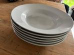 Grote witte diepe pasta-borden (30 cm) porselein (6 stuks), Huis en Inrichting, Ophalen, Porselein, Bord(en)