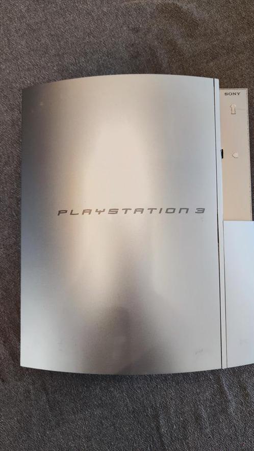 Playstation 3 satin silver, delidet!!!!!!, Games en Spelcomputers, Spelcomputers | Sony PlayStation 3, Zo goed als nieuw, Phat