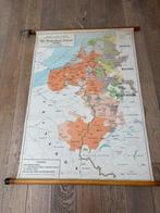 Oude historische landkaart / shoolkaart, Boeken, Ophalen, Landkaart