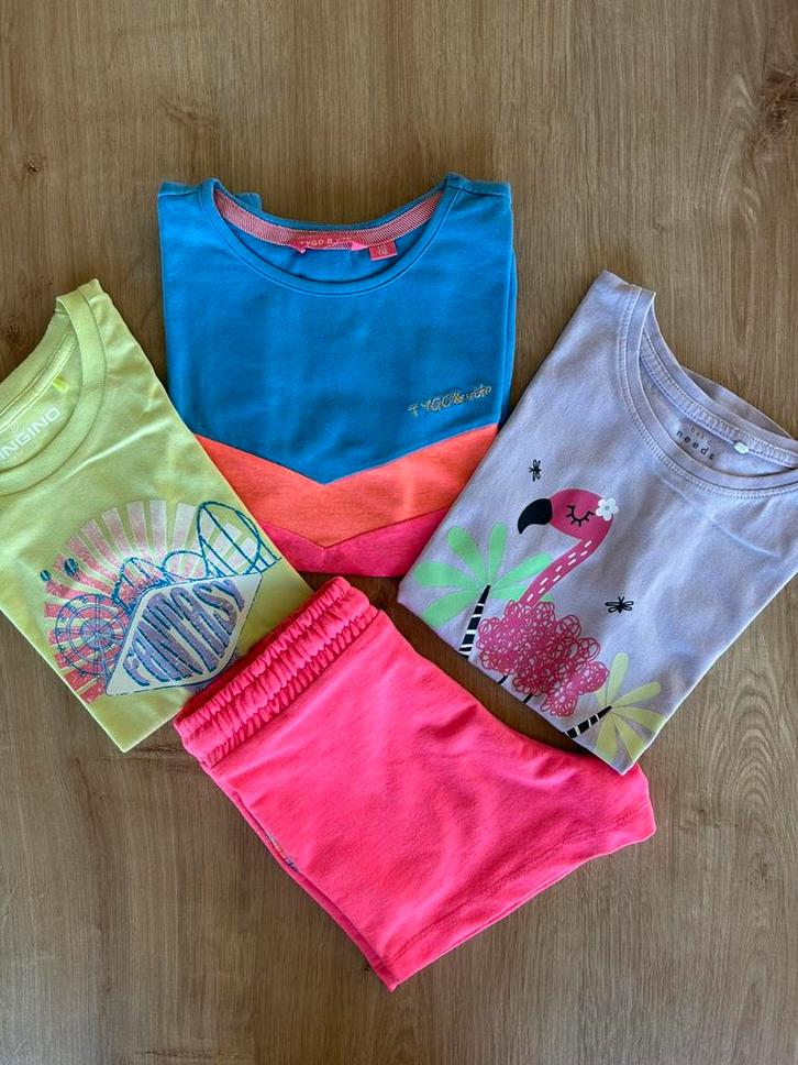 Meisjeskleding maat 110/116 (5-6 jaar), Kinderen en Baby's, Kinderkleding | Kinder-kledingpakketten, Gebruikt, Maat 110, Ophalen