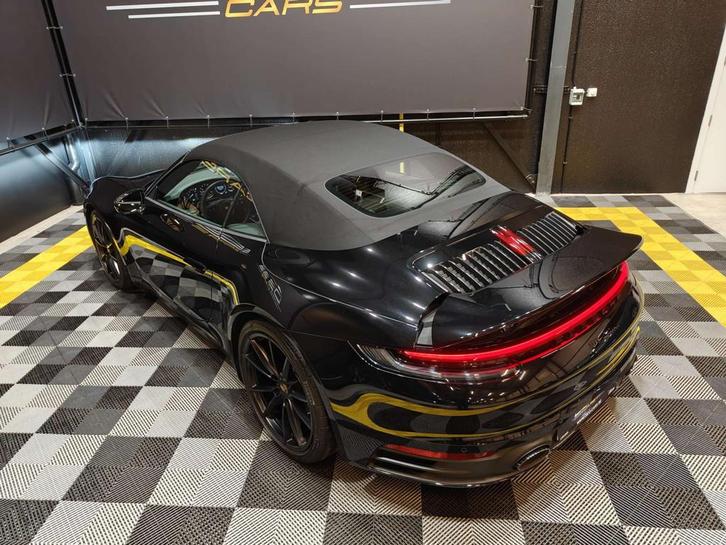 Porsche 911 992 Carrera Cabrio/Sportuitlaat/PASM/Carplay/CAM, Auto's, Porsche, Bedrijf, Te koop, ABS, Airbags, Bluetooth, Boordcomputer