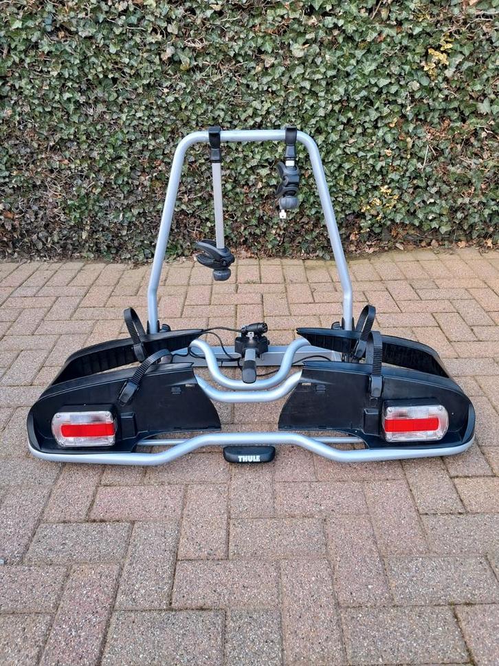Thule euroway 916 , max 60kg  electriche fietsen., Autos : Divers, Porte-vélos, Comme neuf, 2 vélos, Vélo électrique, Enlèvement