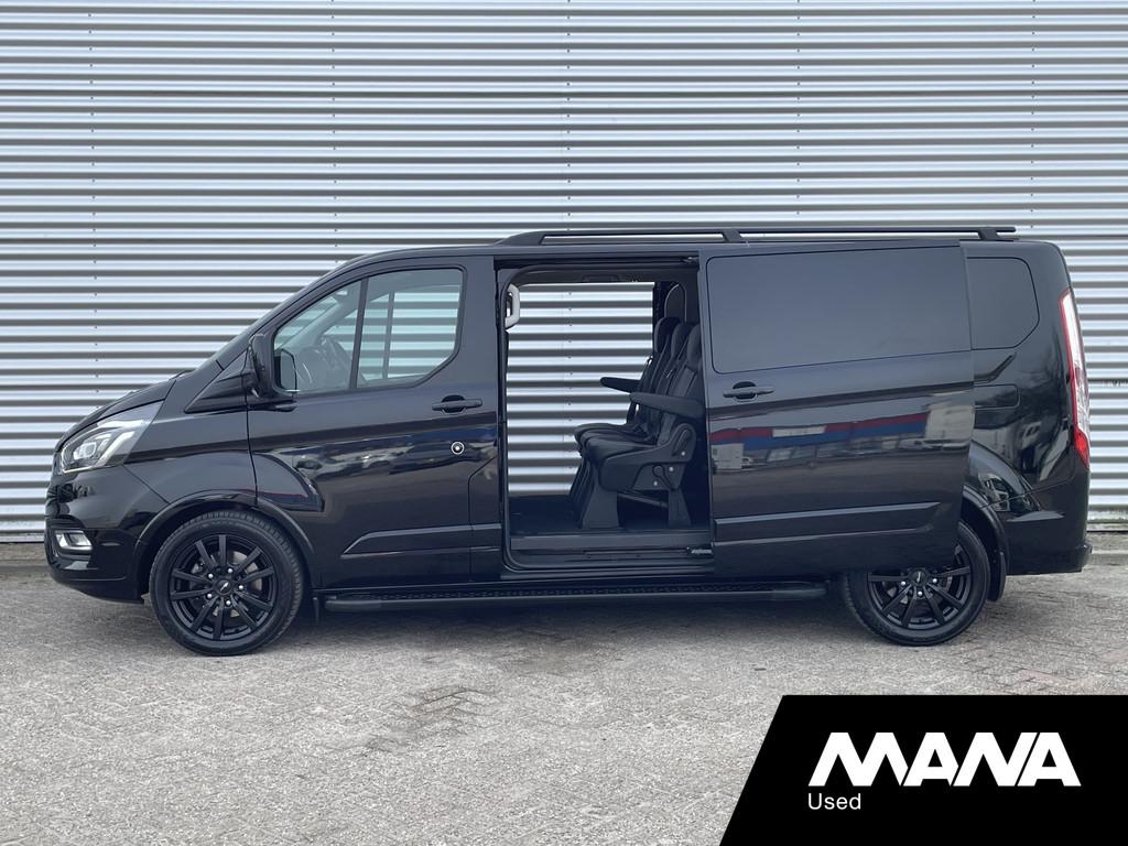 Ford Transit Custom Tourneo 310 2.0 TDCI L2H1 8 persoons! Au, Auto's, Gebruikt, Euro 6, 4 cilinders, Zwart