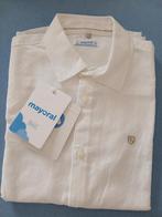 Nieuw + labels wit hemd MAYORAL 7J/122 Np € 34.90, Kinderen en Baby's, Verzenden, Overhemd of Blouse, Nieuw, MAYORAL