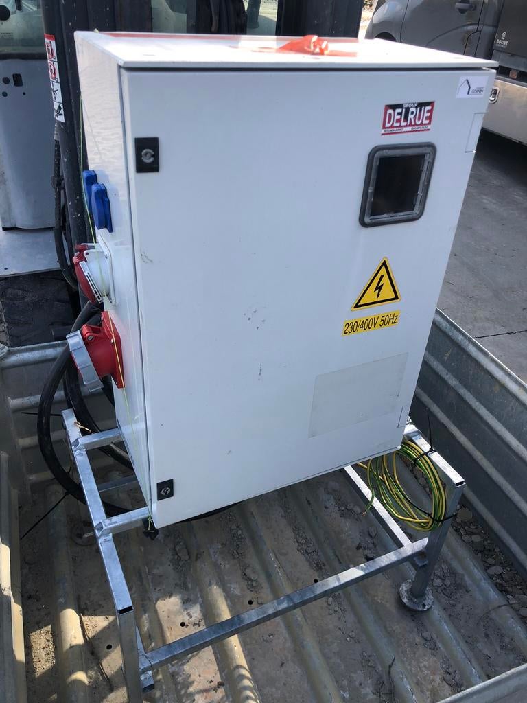 Verhuur werfkast werftellerkast 230/400V, Bricolage & Construction, Bricolage & Rénovation Autre, Comme neuf, Enlèvement