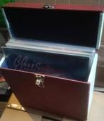 ELVIS --> 7 LP's en 2 boeken in een vintage platen-koffertje, Ophalen of Verzenden