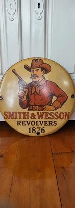 Plaque émaillée des revolvers Smith & Wesson 1876, Enlèvement ou Envoi