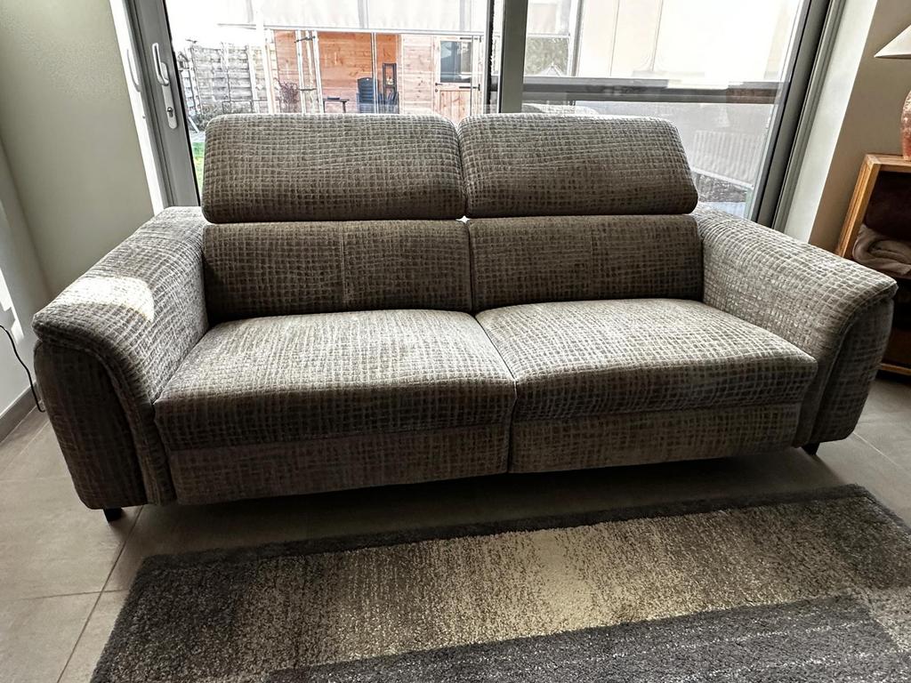 Zetel met links en rechts relax elektrisch, Ophalen, Zo goed als nieuw