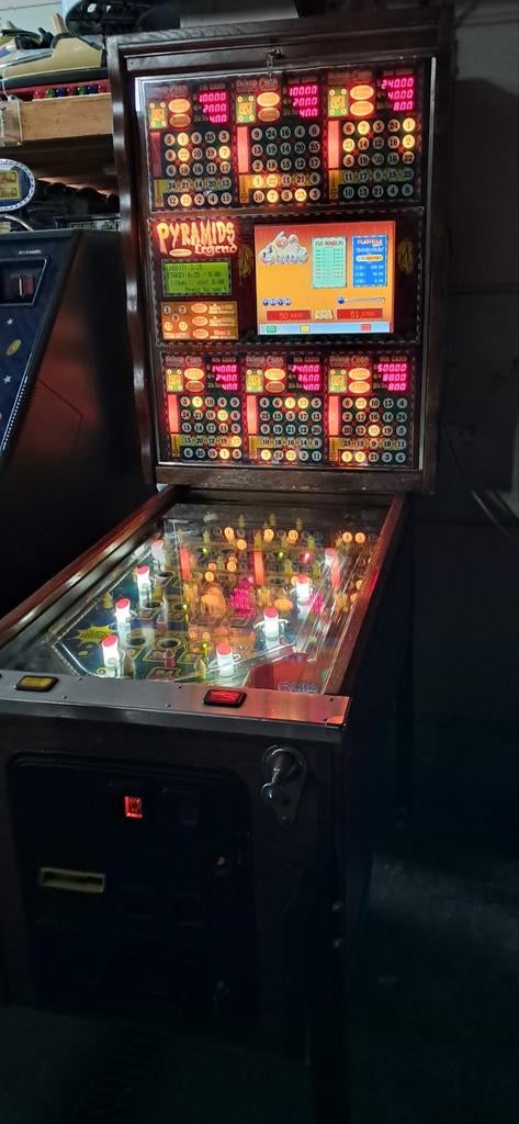 Pyramids Legend bingo, Enlèvement