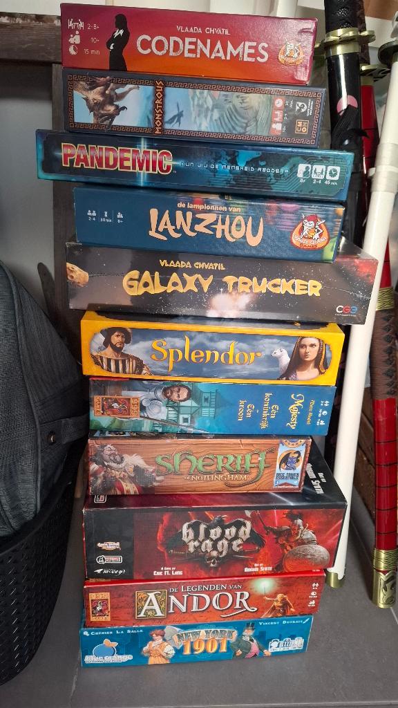 Boardgames, Hobby en Vrije tijd, Gezelschapsspellen | Bordspellen, Zo goed als nieuw, Ophalen