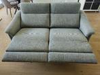 Canapé avec 2 relax électrique et ports USB, Maison & Meubles, Canapés | Salons, Enlèvement, Comme neuf, Banc droit, Tissus