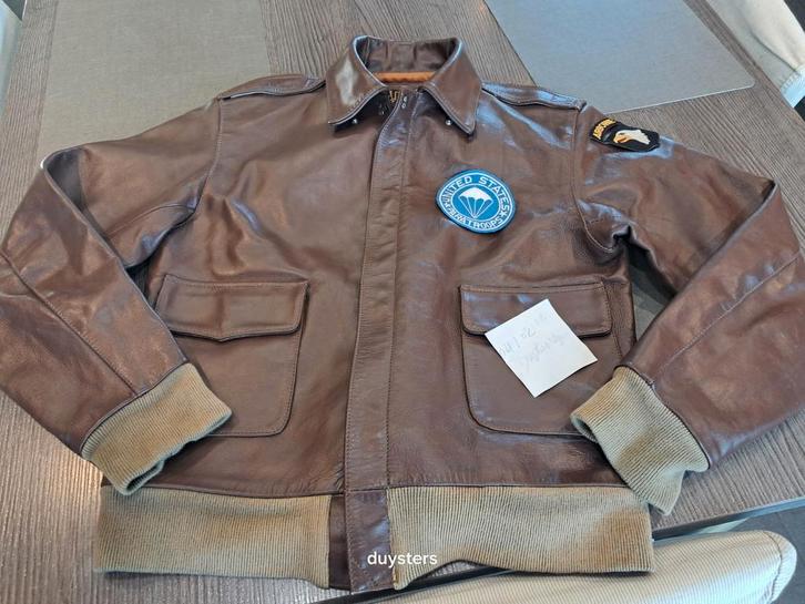 A-2 flight jacket 101Airborne, Verzamelen, Militaria | Algemeen, Ophalen of Verzenden