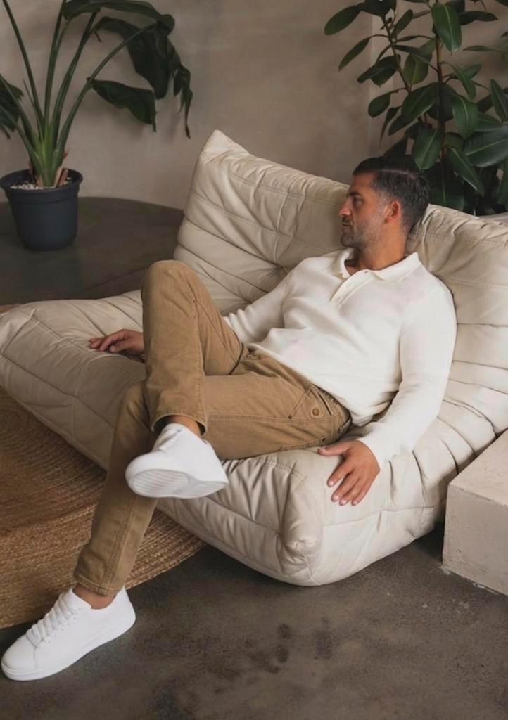 Broek coolcat, Kleding | Heren, Broeken en Pantalons, Zo goed als nieuw, Wit, Ophalen of Verzenden