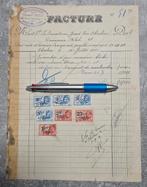 1933+Camion de Bières+Miesse+Brasserie OR+Facture, Collections, Enlèvement, Utilisé, Panneau, Plaque ou Plaquette publicitaire