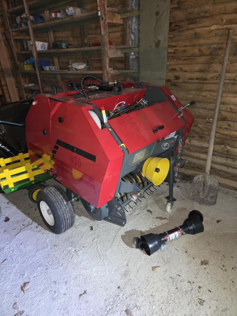 Mini presse a boule, Enlèvement