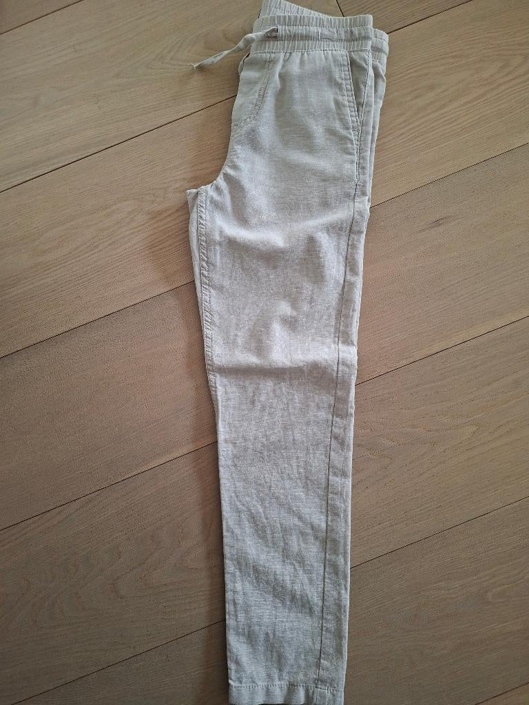 Linnen lange broek jongen, Kinderen en Baby's, Kinderkleding | Maat 128, Nieuw, Ophalen, Broek, Jongen