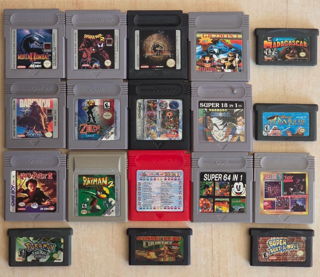 Lot Nintendo GameBoy Spellen ( Game Boy Games ), Enlèvement ou Envoi, Utilisé