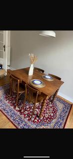 Table en bois massif, Maison & Meubles, Enlèvement, Utilisé, Cinq personnes ou plus, Rectangulaire