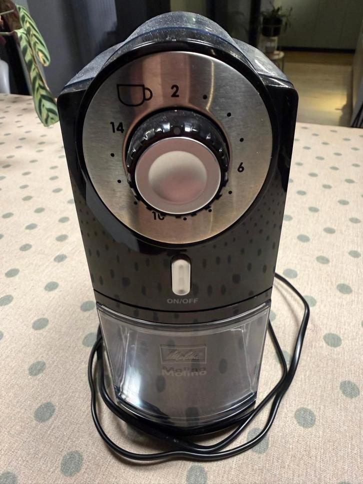 Melitta Molino koffiemolen, Huis en Inrichting, Keuken | Keukenbenodigdheden, Gebruikt, Ophalen