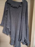 Poncho grijs, Ophalen of Verzenden, Zo goed als nieuw, Grijs