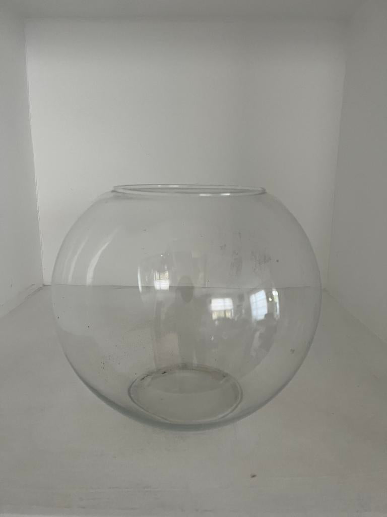 Grote glazen kom, Ophalen, Zo goed als nieuw, Glas