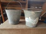 2 oude ijzeren emmertjes, Enlèvement
