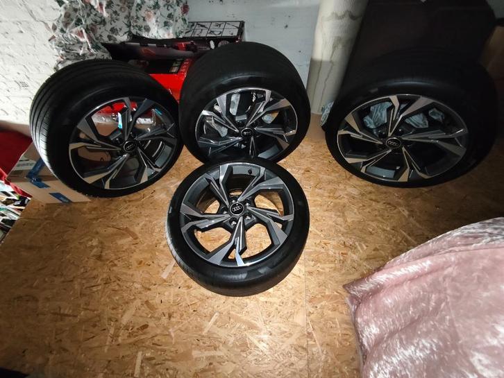 Jantes Audi 18" neuves avec pneus, Autos : Divers, Accessoires de voiture, Neuf, Enlèvement