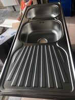 Evier double 120x50x18, Enlèvement, Comme neuf