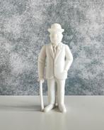 Figurine Dupont blanc - Tintin Esso 1973, Gebruikt, Beeldje of Figuurtje, Aucun, Ophalen of Verzenden