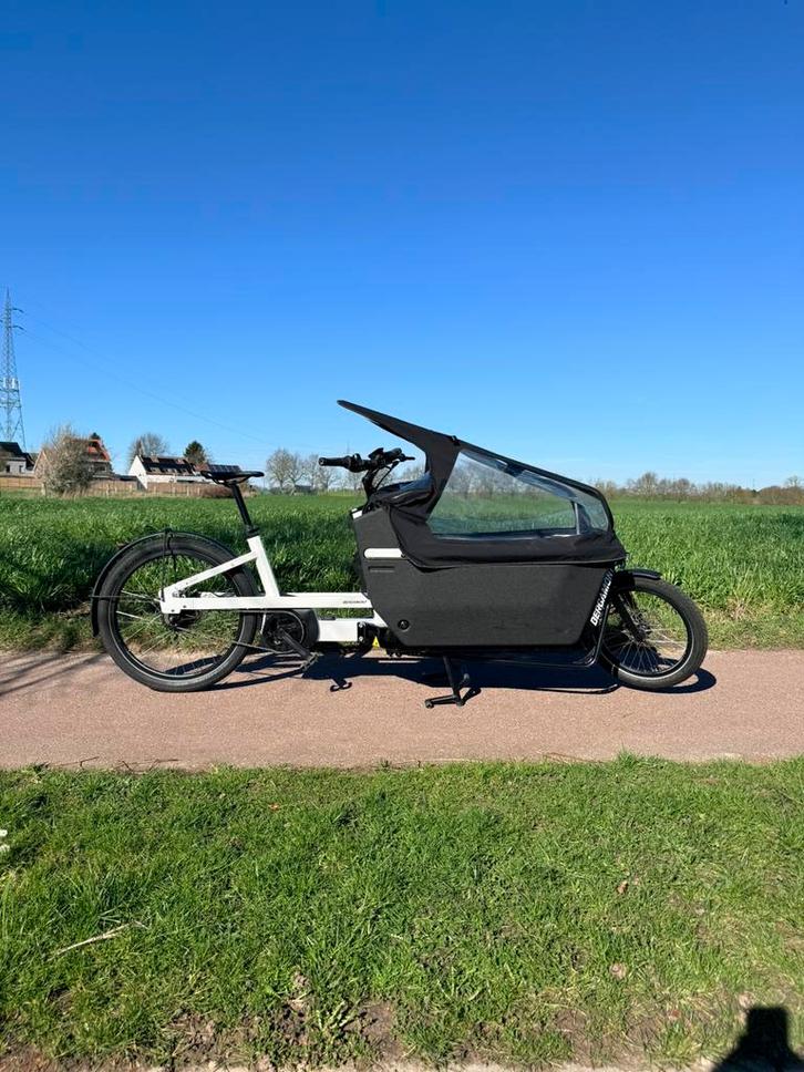 Bergamont E-Cargoville LJ - 1000km - 1 jaar garantie !, Fietsen en Brommers, Fietsen | Bakfietsen, Gebruikt, Overige merken, 2 kinderen