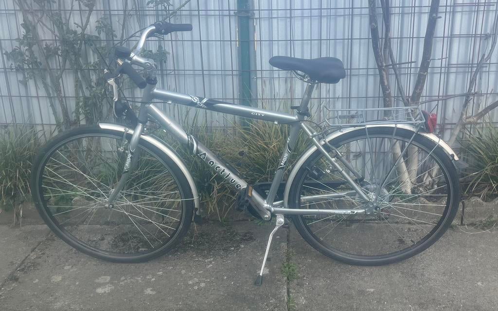 Jongens /herenfiets, Ophalen