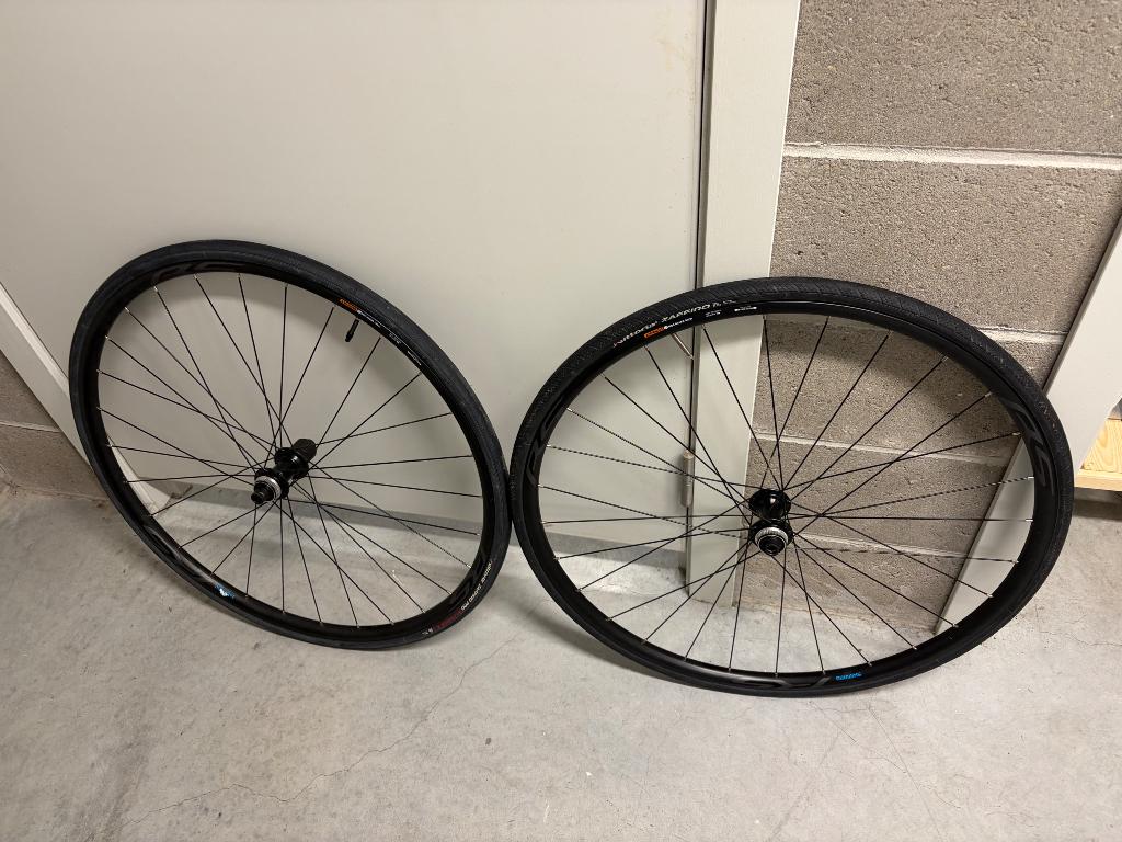 Shimano rs170 wielset, Fietsen en Brommers, Fietsonderdelen, Zo goed als nieuw, Aluminium, Shimano, Racefiets