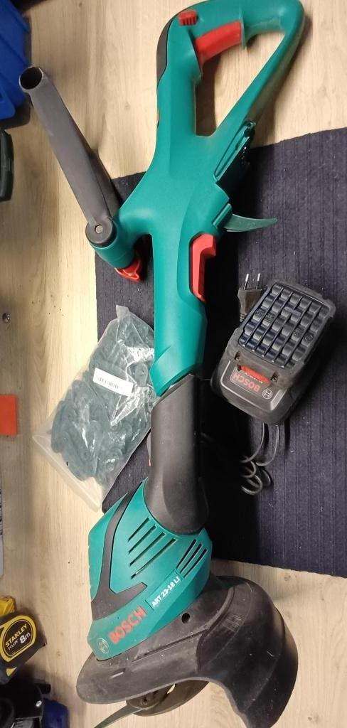 Accu Grastrimmer Bosch, Tuin en Terras, Gebruikt, Accu, Ophalen of Verzenden, BOSCH