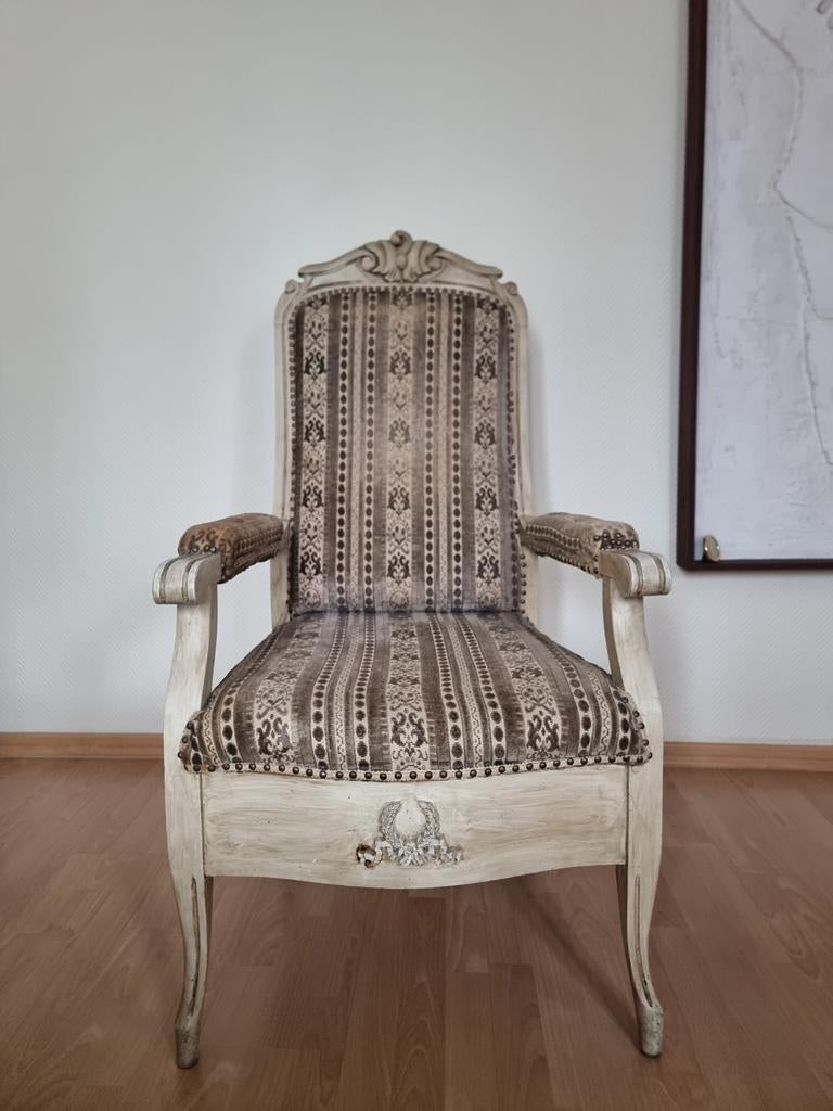 Antieke commode stoel / chaise percée – Louis XV stijl, Antiek en Kunst, Ophalen