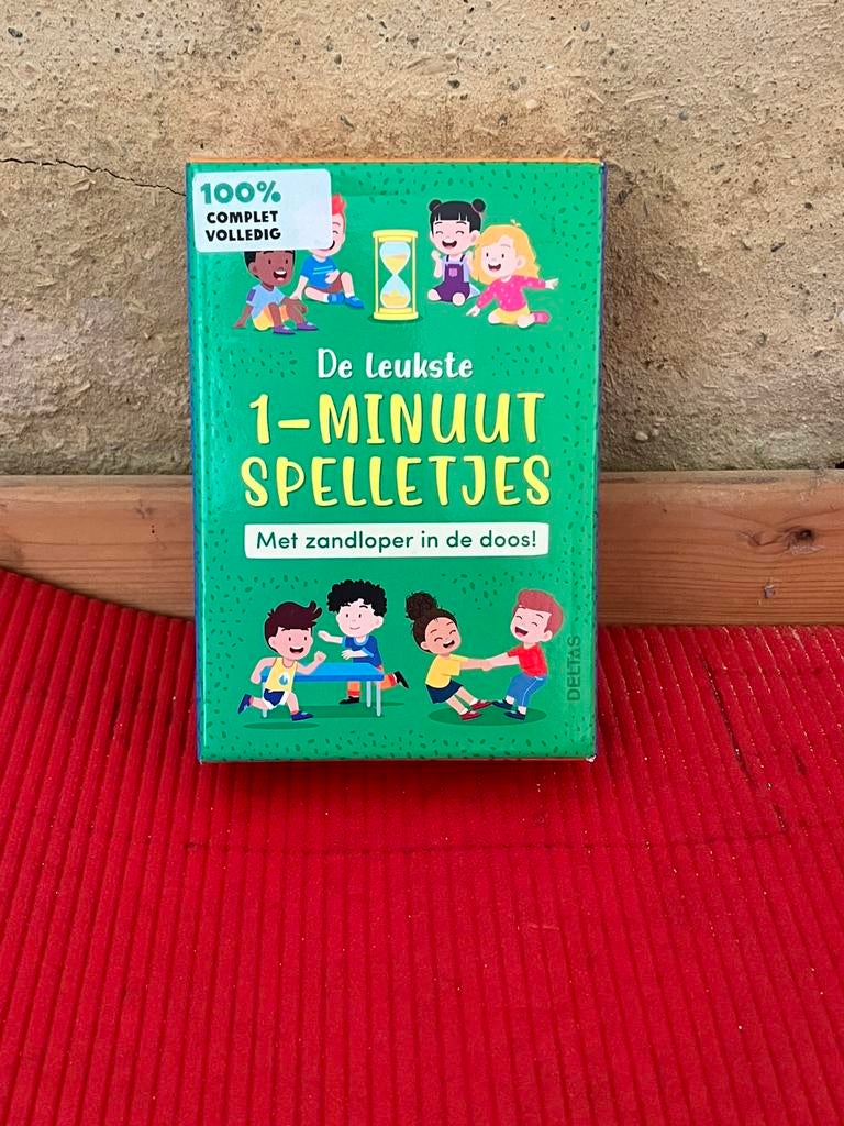 1 minuut spelletjes, Ophalen, Zo goed als nieuw