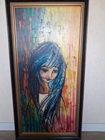 Peinture à l'huile sur panneau (100 cm - 50 cm), Antiquités & Art, Enlèvement