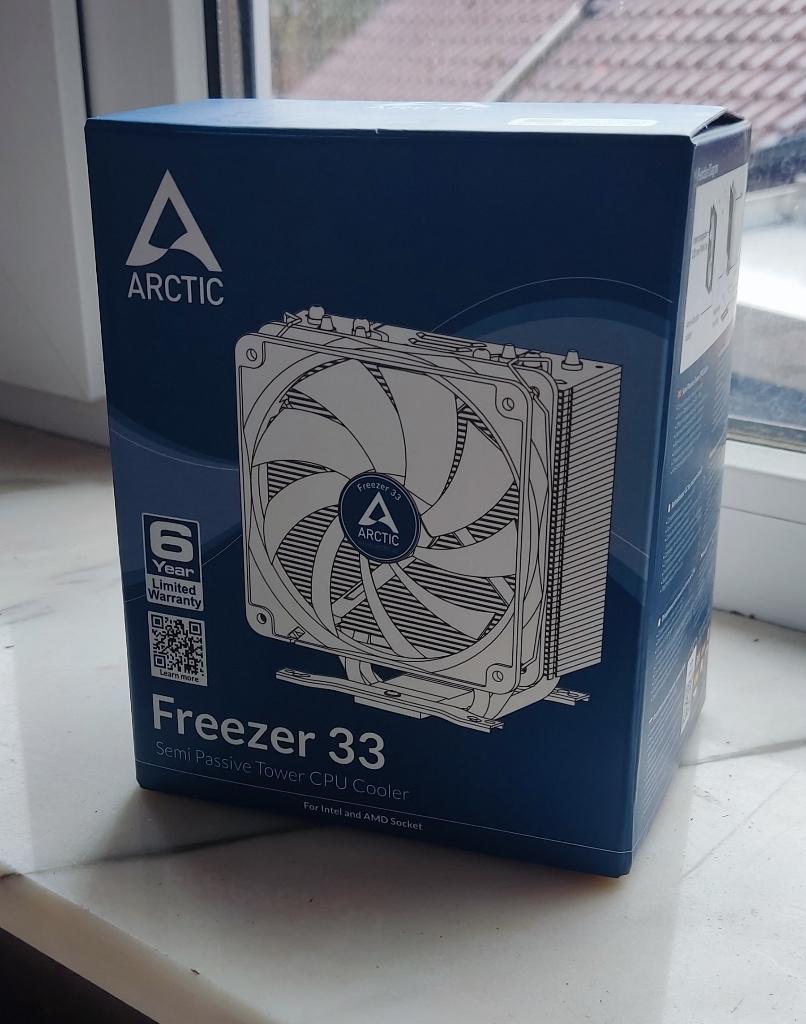 Congélateur Arctic 33, Informatique & Logiciels, Refroidisseurs d'ordinateur, Enlèvement ou Envoi, Utilisé, Refroidisseur ordinateur à air