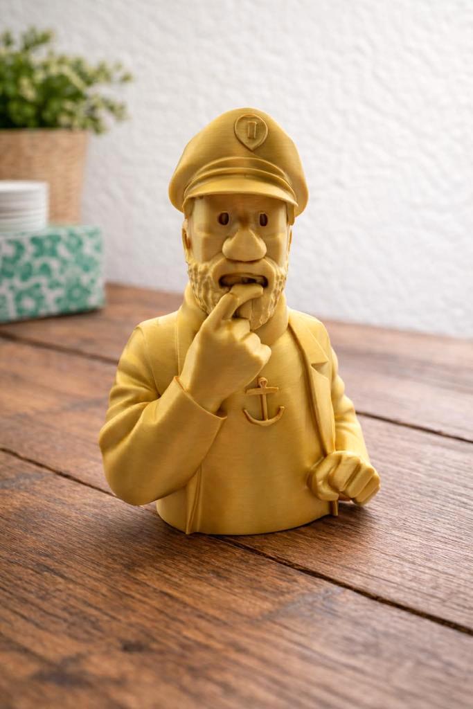 Kapitein Haddock GOLD, Verzamelen, Beelden en Beeldjes, Verzenden